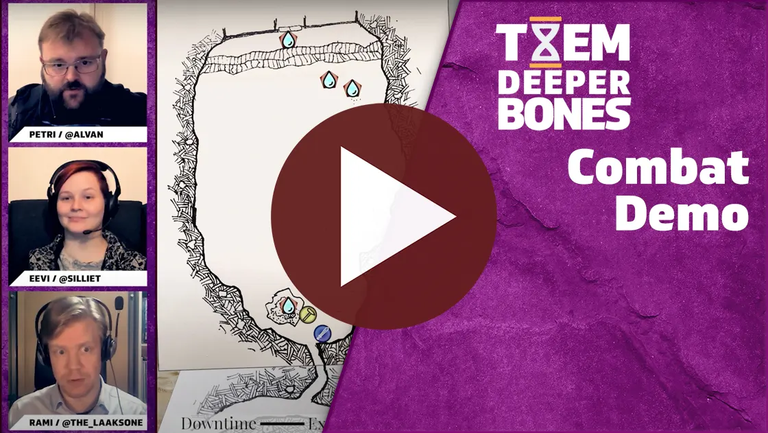 Them Deeper Bones Combat Demo Video